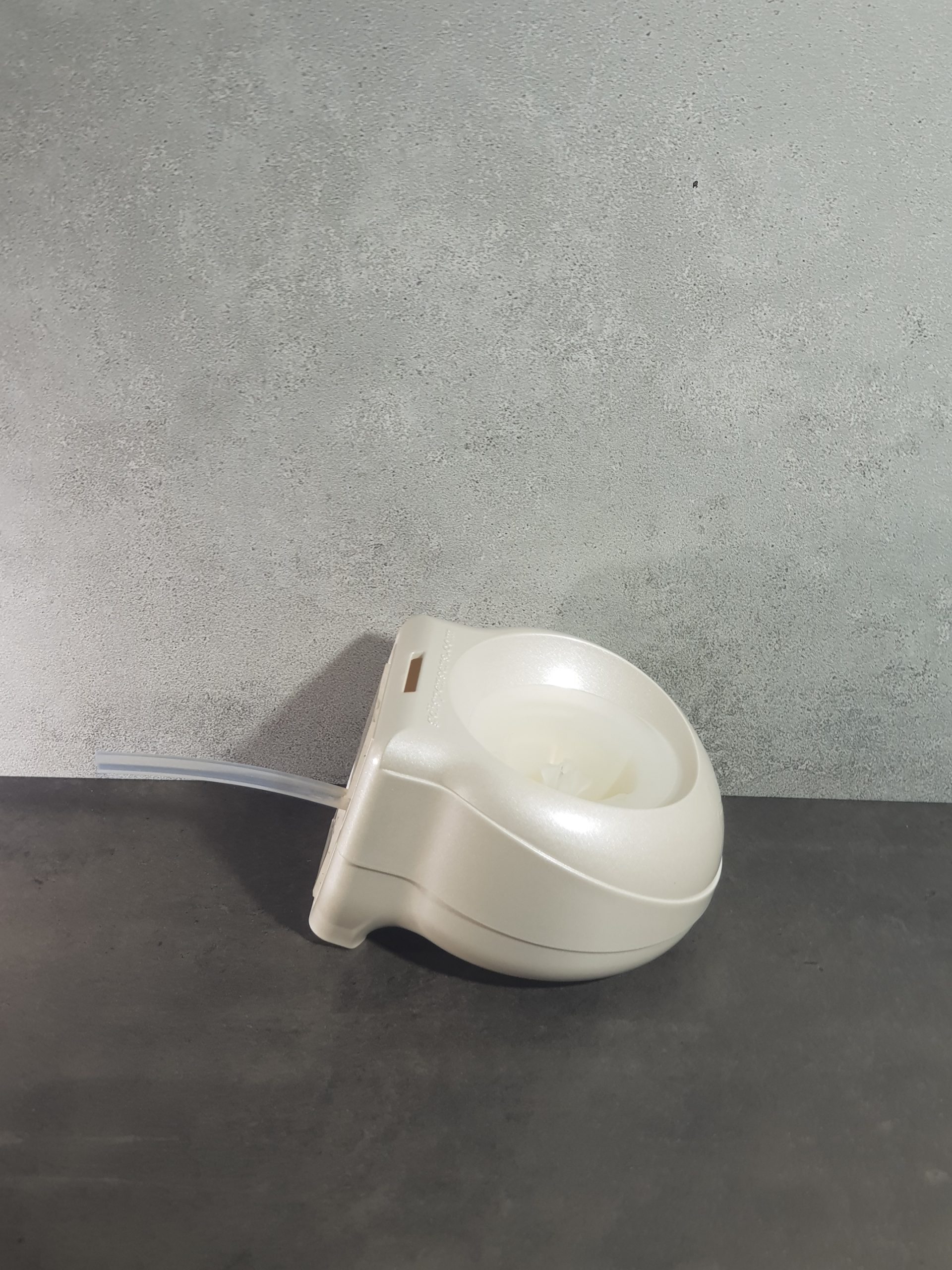 Automatic toilet dispenser - for visible toilet tanks with